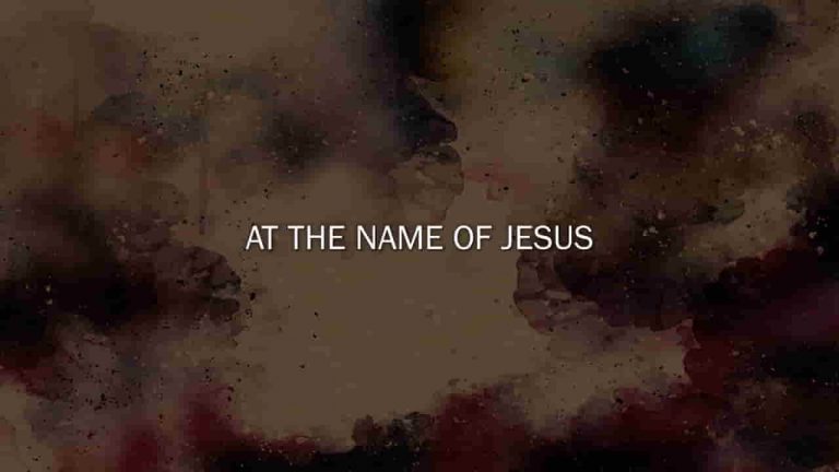 At the Name of Jesus lyrics free Download link