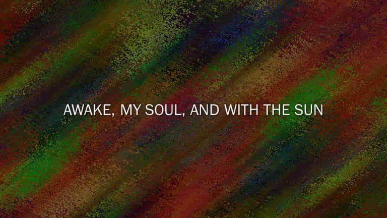 Awake My Soul, and With the Sun lyrics free Download link