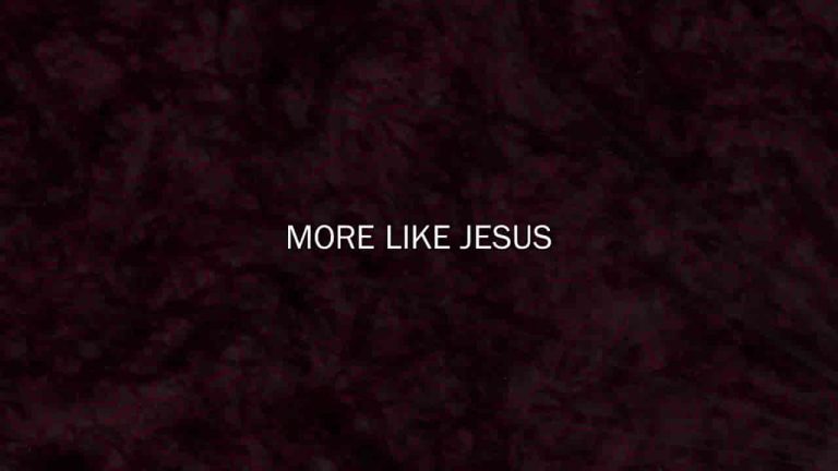 More Like Jesus Worship Resurrender Breakthrough 17 Songs PowerPoint slides worship hymns and songs