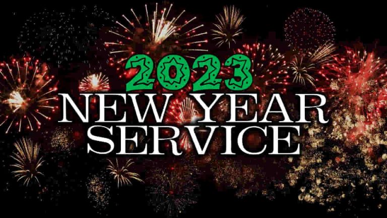 New Year 2023 Sermon Theme for Free PowerPoint slides worship hymns and songs