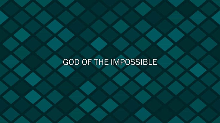 God of The Impossible by Gateway Worship